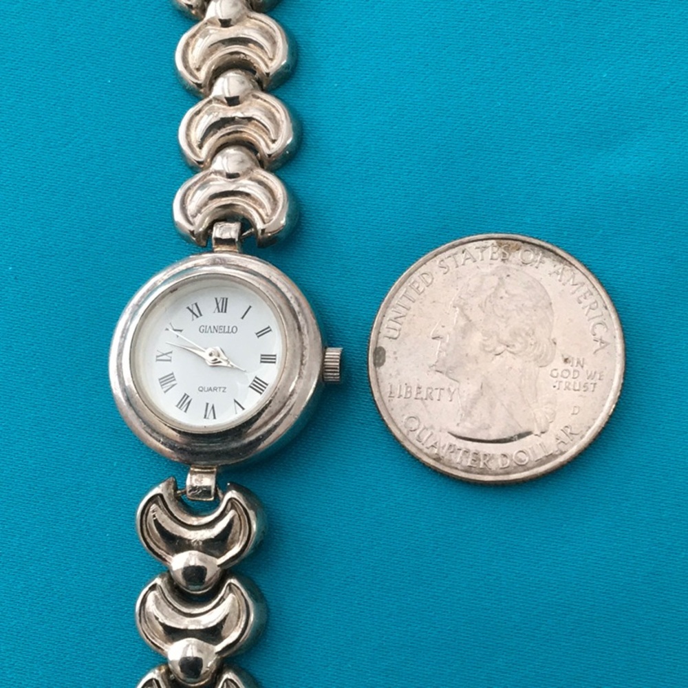 Vintage Sterling Silver Gianello Ladies Watch - Picture 2 of 12